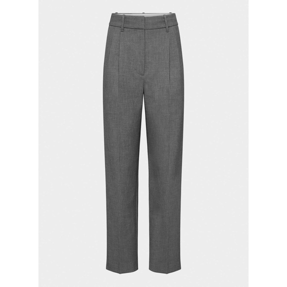 Wilfred Pants - Wilfred Aritzia The Effortless Pant™ - (Re)ssential in heather charcoal, size 0